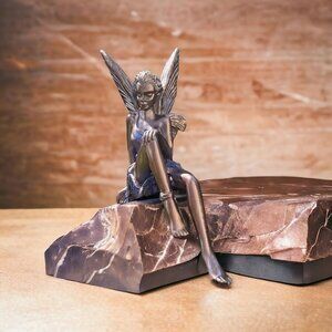 Flower Fairy Statue Decoration, Outdoor  Garden Courtyard Lawn Resin Decorative